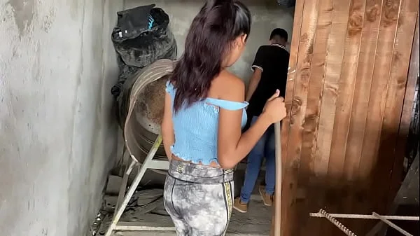 Hot playful Teen shows off - cumshot