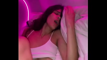 Attractive Young Girl has fun