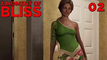 A MOMENT OF BLISS #02 &bull_ She'_s showing off her sexy curves